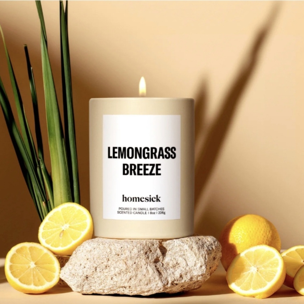 Lemongrass Breeze Candle